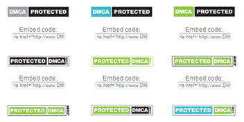 DMCA Badges