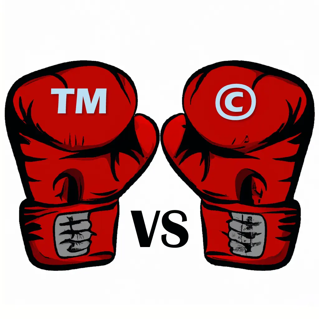 what is the difference between trademark and copyright?